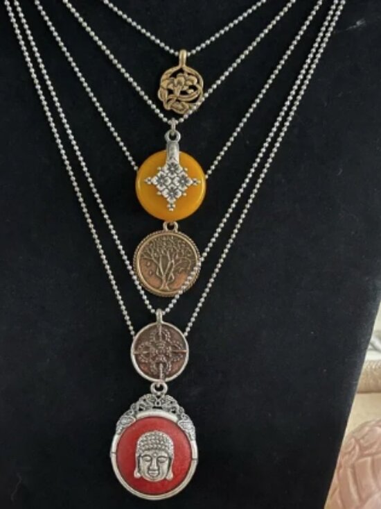 NWOT Lucky Brand layered necklace Lucky Brand